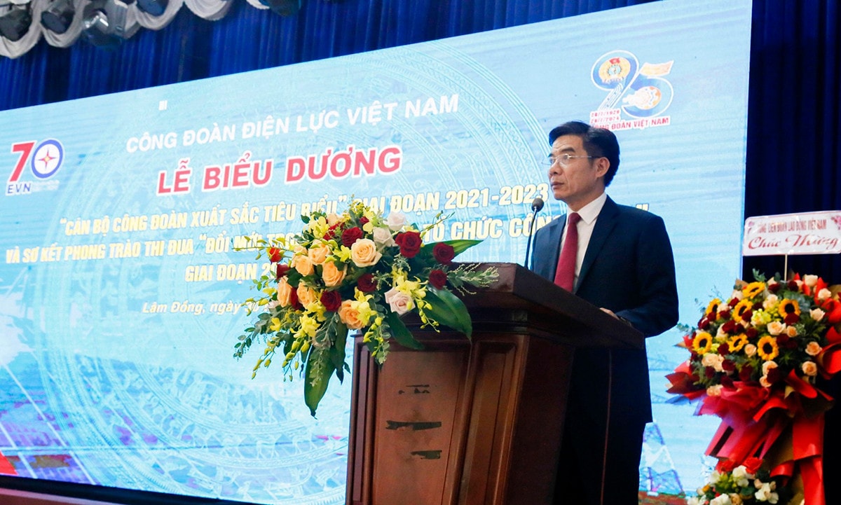 Vinh danh 95 cán bộ công đoàn EVN xuất sắc tiêu biểu giai đoạn 2021 - 2023 -0
