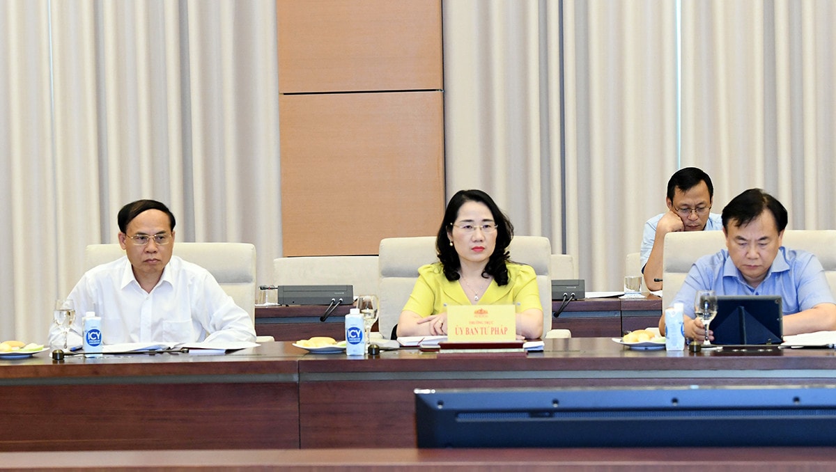 Chủ tịch Quốc hội Trần Thanh Mẫn làm việc với Ủy ban Pháp luật, Ủy ban Tư pháp, Ủy ban Đối ngoại, Văn phòng Quốc hội và Viện Nghiên cứu lập pháp -0