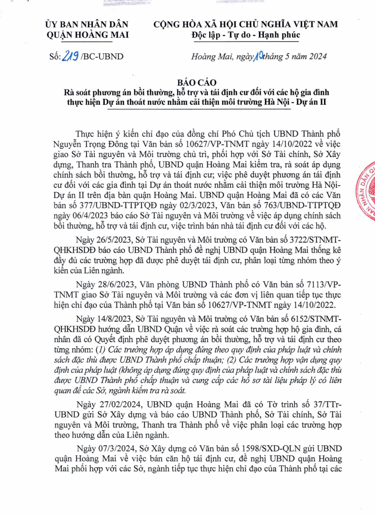 Vụ cử tri kêu cứu mua nhà tái định cư gần 10 năm không được bàn giao: Khẩn trương rà soát, hỗ trợ tái định cư cho người dân -0