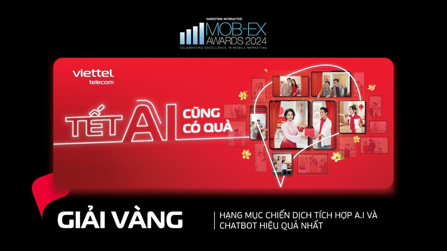 Chiến dịch truyền thông “Tết A.I. cũng có quà” đạt giải Vàng Marketing -0