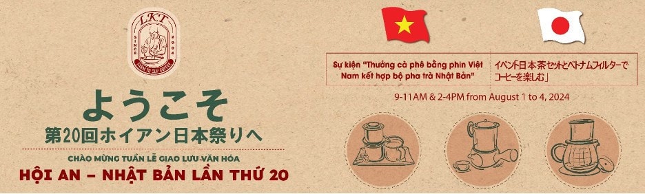 Thưởng thức cà phê Việt tại Giao lưu Văn hóa Hội An - Nhật Bản lần thứ 20 -0