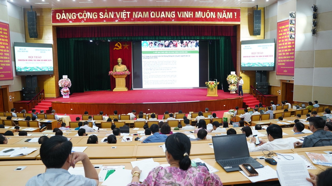 Hội thảo chuyên đề công tác dân số năm 2024 -0