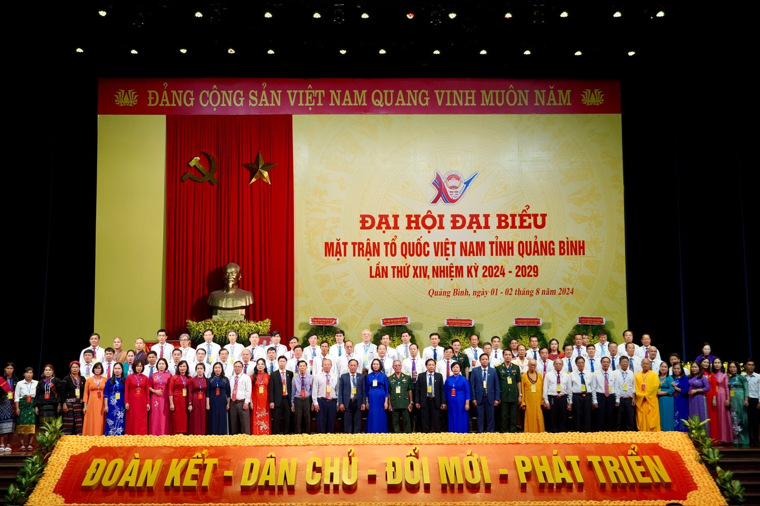 Bà Phạm Thị Hân tái đắc cử Chủ tịch Uỷ ban MTTQ Việt Nam tỉnh Quảng Bình -0