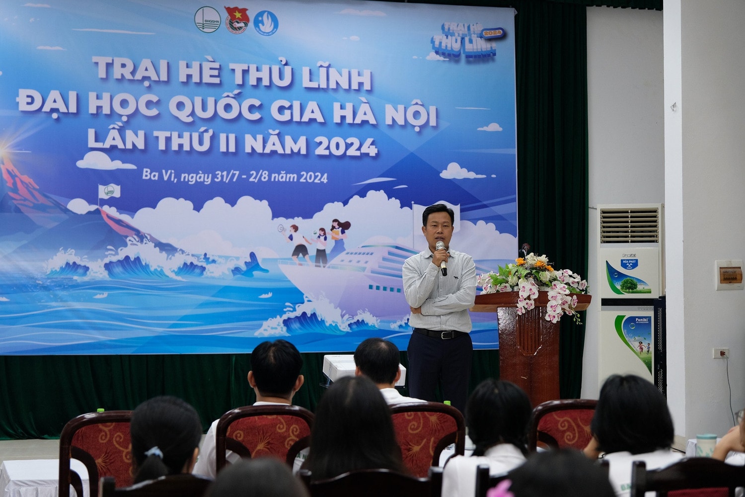 Sôi động Trại hè dành cho các “thủ lĩnh trẻ” của Đại học Quốc gia Hà Nội -0