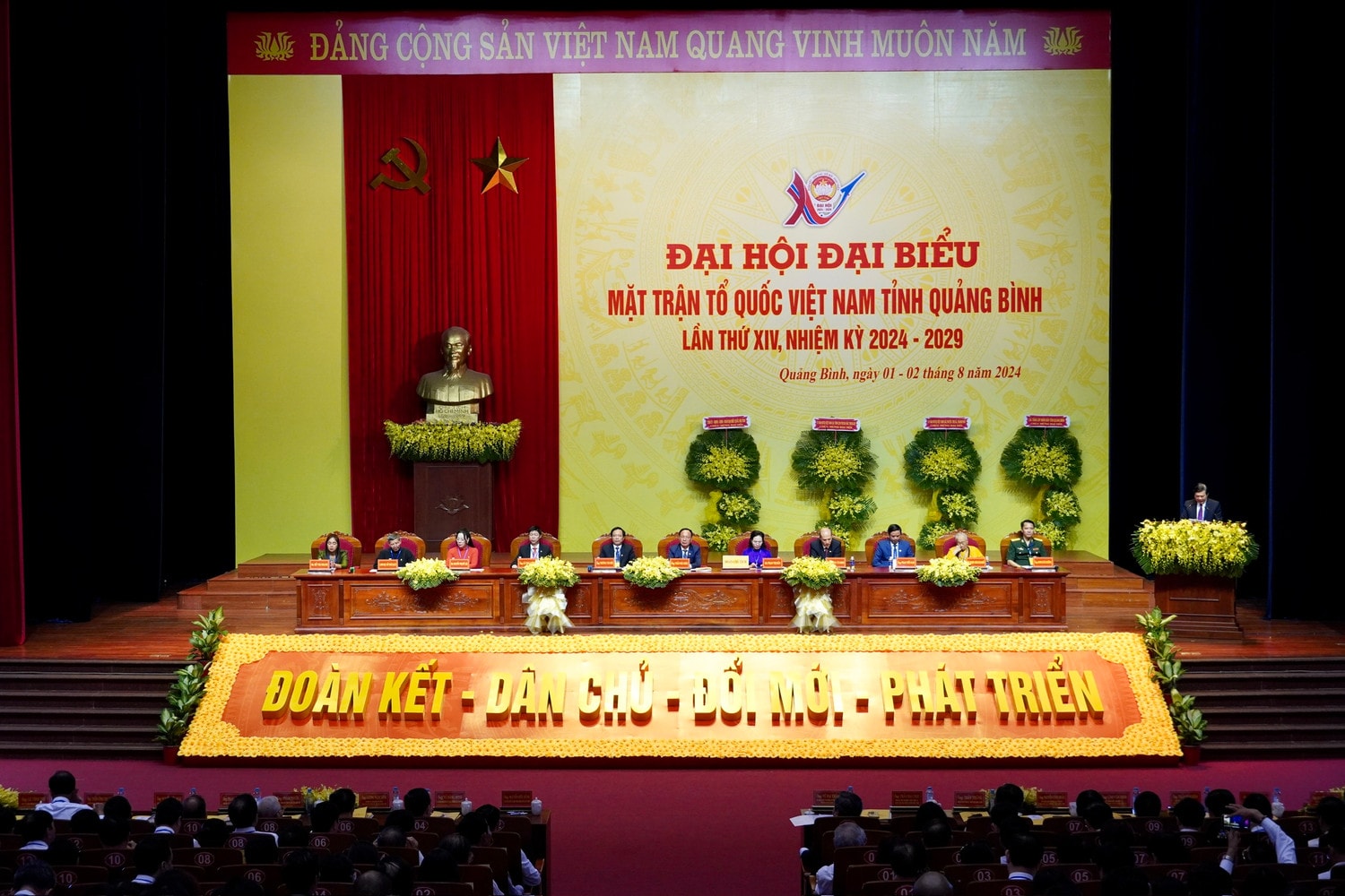 Bà Phạm Thị Hân tái đắc cử Chủ tịch Uỷ ban MTTQ Việt Nam tỉnh Quảng Bình -0