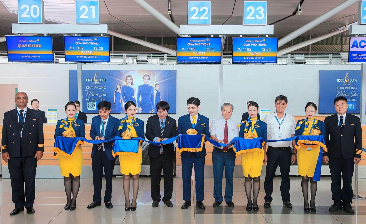 Vietravel Airlines chào mừng chuyến bay đầu tiên kết nối Đài Bắc (TPE) – Phú Quốc (PQC) -0