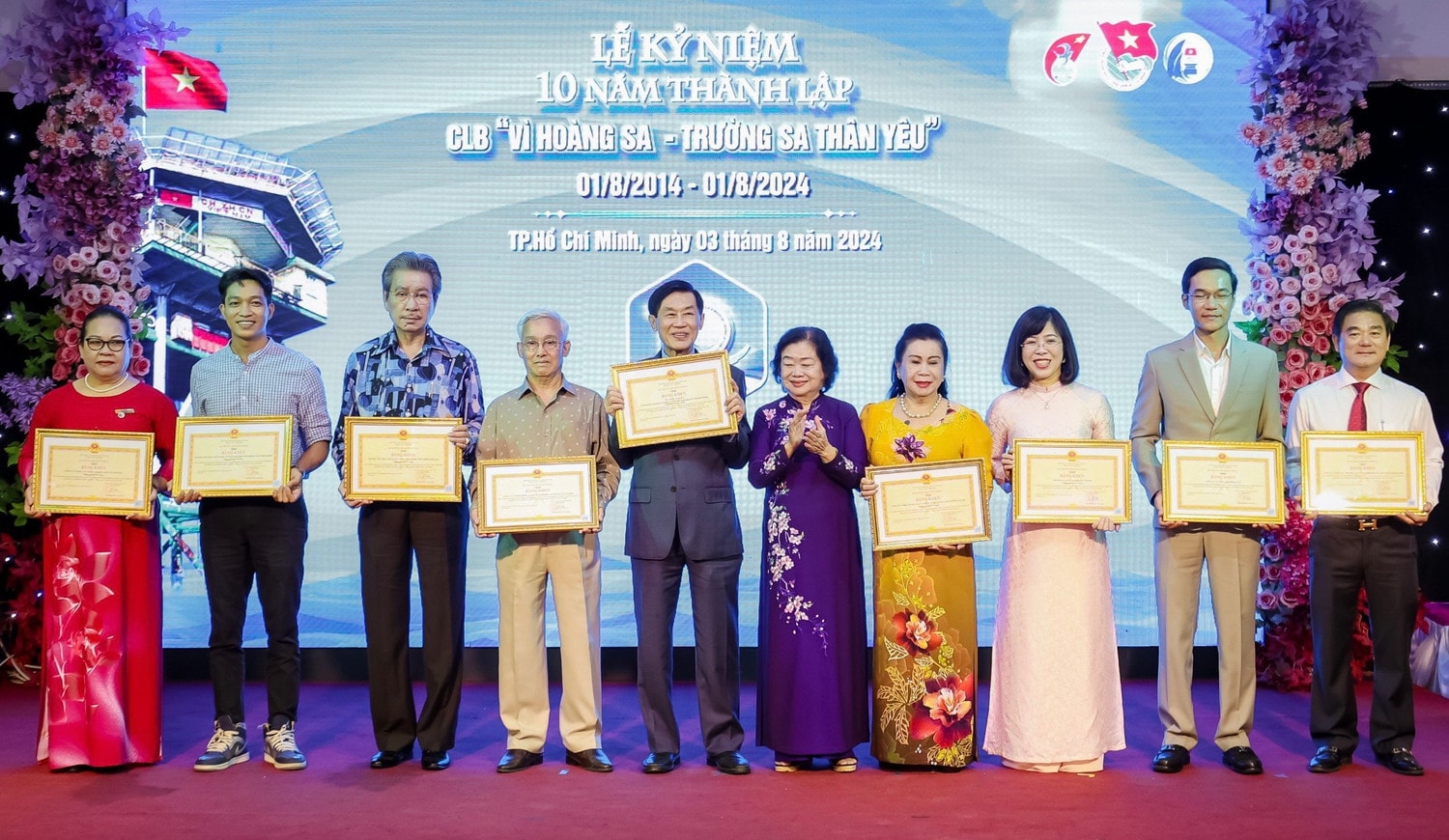 Hành trình 10 năm vì Hoàng Sa-Trường Sa thân yêu 