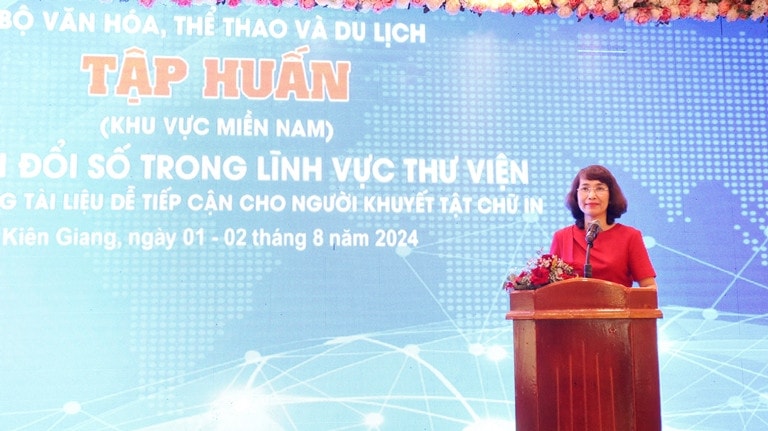 Tập huấn Chuyển đổi số trong lĩnh vực thư viện khu vực miền Nam -1