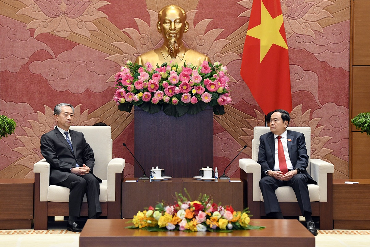 Chủ tịch Quốc hội Trần Thanh Mẫn tiếp Đại sứ Trung Quốc tại Việt Nam -1