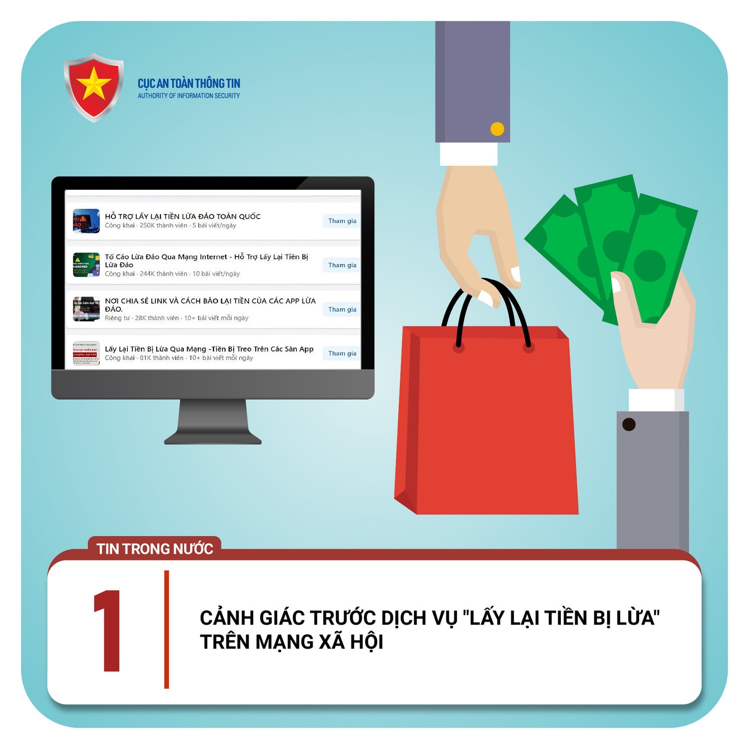 Cảnh giác trước dịch vụ 