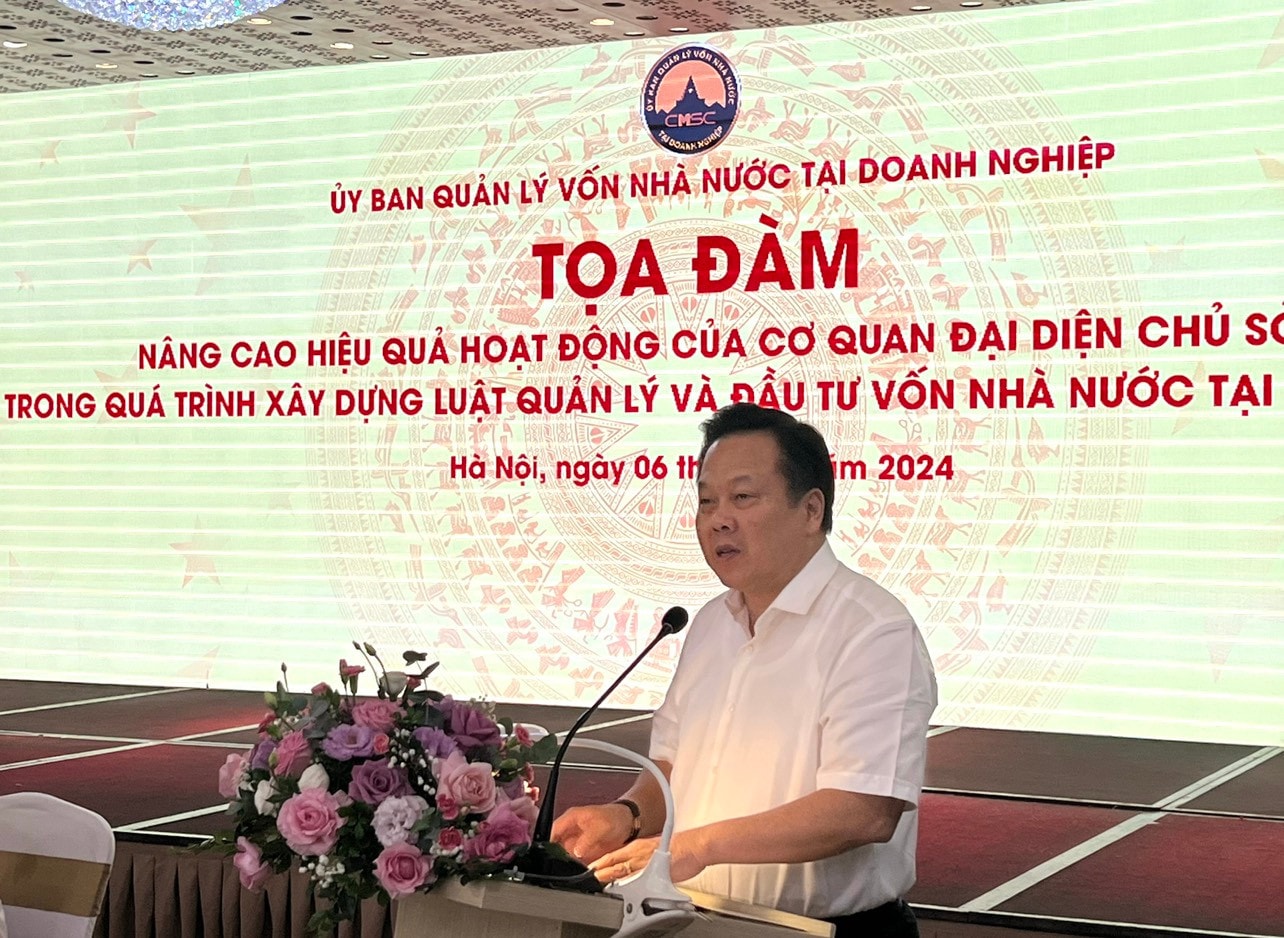 Tọa đàm lấy ý kiến cơ quan đại diện chủ sở hữu trong xây dựng Luật Quản lý và đầu tư vốn nhà nước tại doanh nghiệp -0