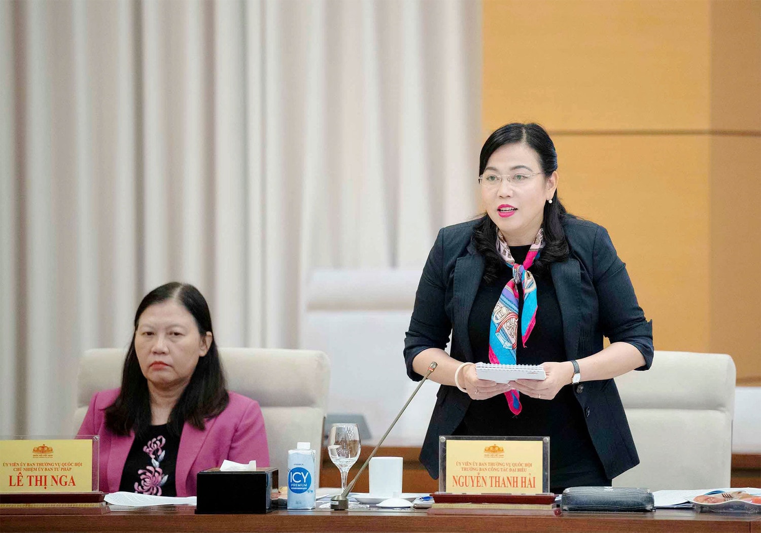 Phó Chủ tịch Quốc hội Nguyễn Khắc Định chủ trì họp giao ban giữa Lãnh đạo Quốc hội và Thường trực các cơ quan của Quốc hội -0