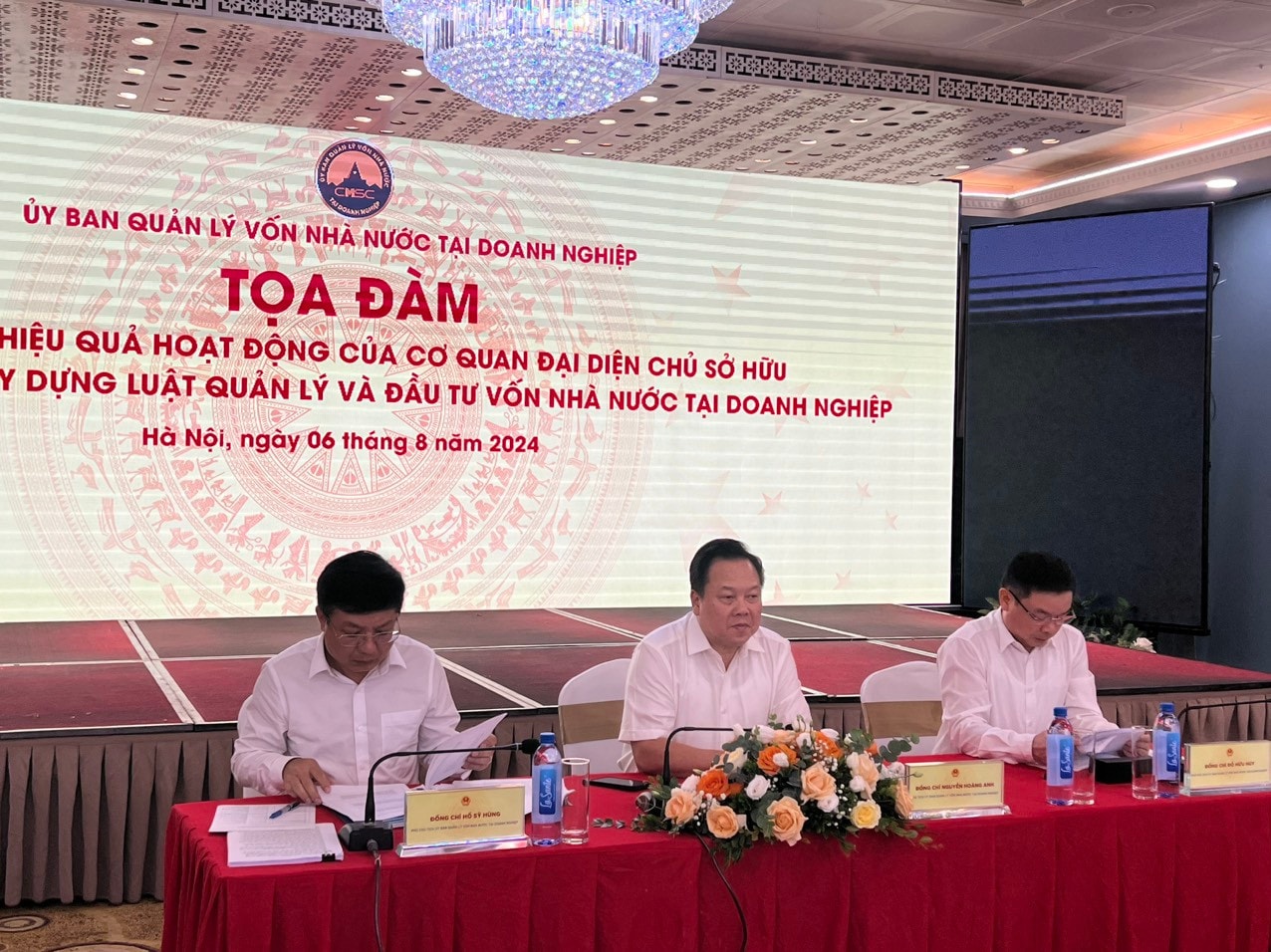 Tọa đàm lấy ý kiến cơ quan đại diện chủ sở hữu trong xây dựng Luật Quản lý và đầu tư vốn nhà nước tại doanh nghiệp -0