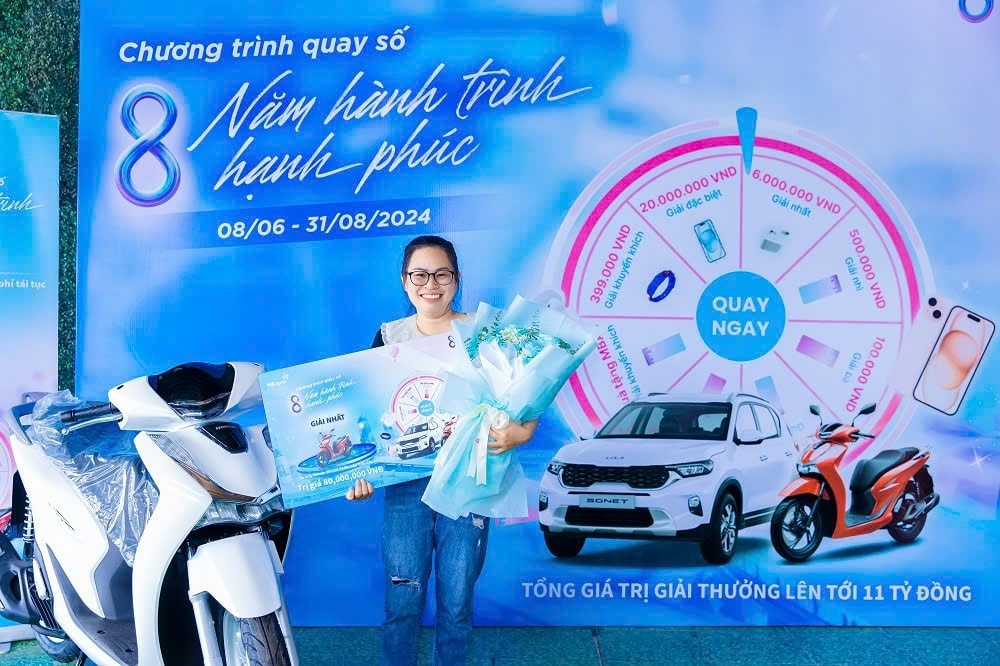 Chiếc ô tô đầu tiên “có chủ”, gần 30.000 quà tặng đã được trao trong chương trình quay số của MB Ageas Life -0