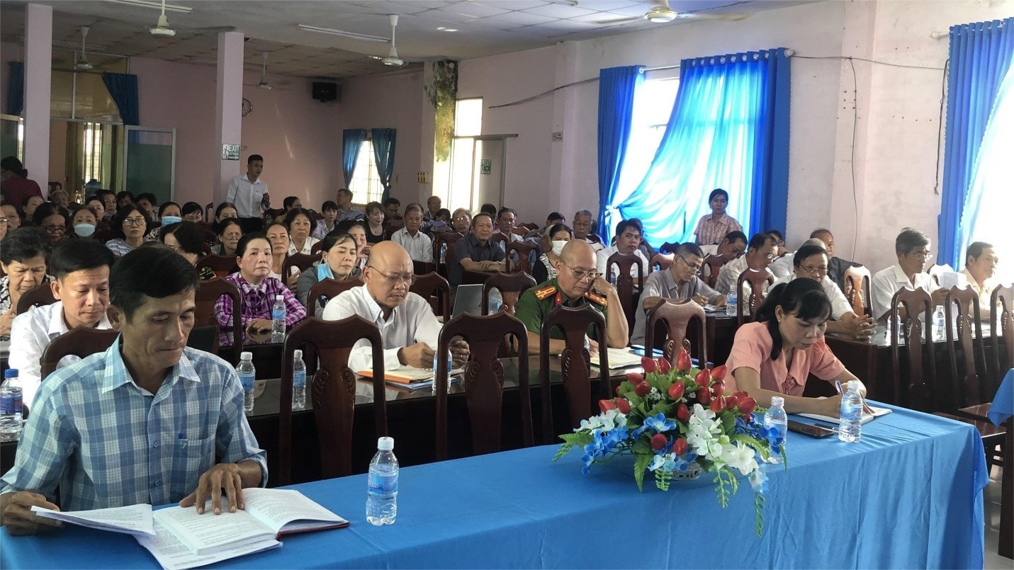 Tiền Giang: Đại biểu HĐND tỉnh và TP. Gò Công tiếp xúc cử tri sau kỳ họp thường lệ giữa năm -0