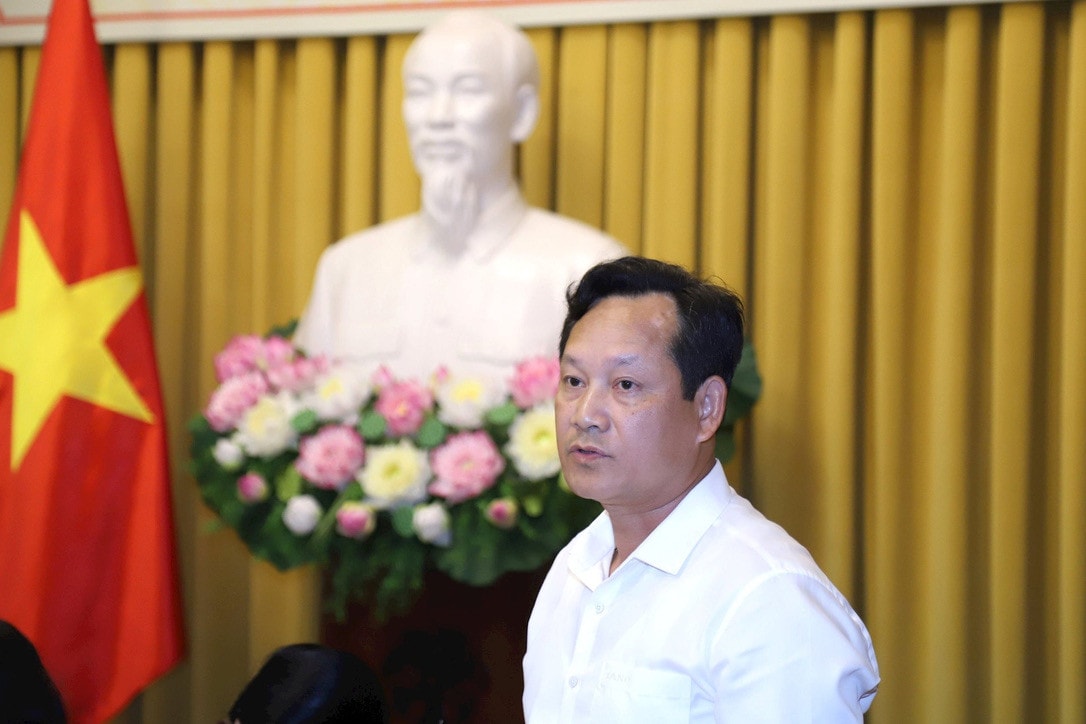 Phó Chánh án Tòa án nhân dân tối cao Nguyễn Văn Tiến - Ảnh H.Ngọc