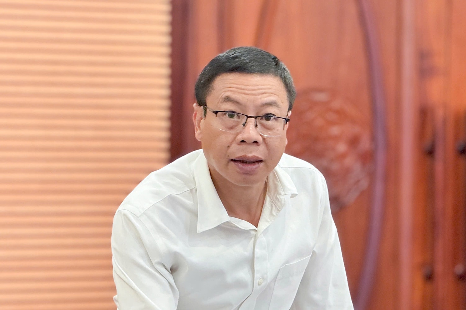 Thứ trưởng Bộ Khoa học, Công nghệ Lê Xuân Định trình bày Tờ trình dự án Luật - Ảnh: Thanh Hải