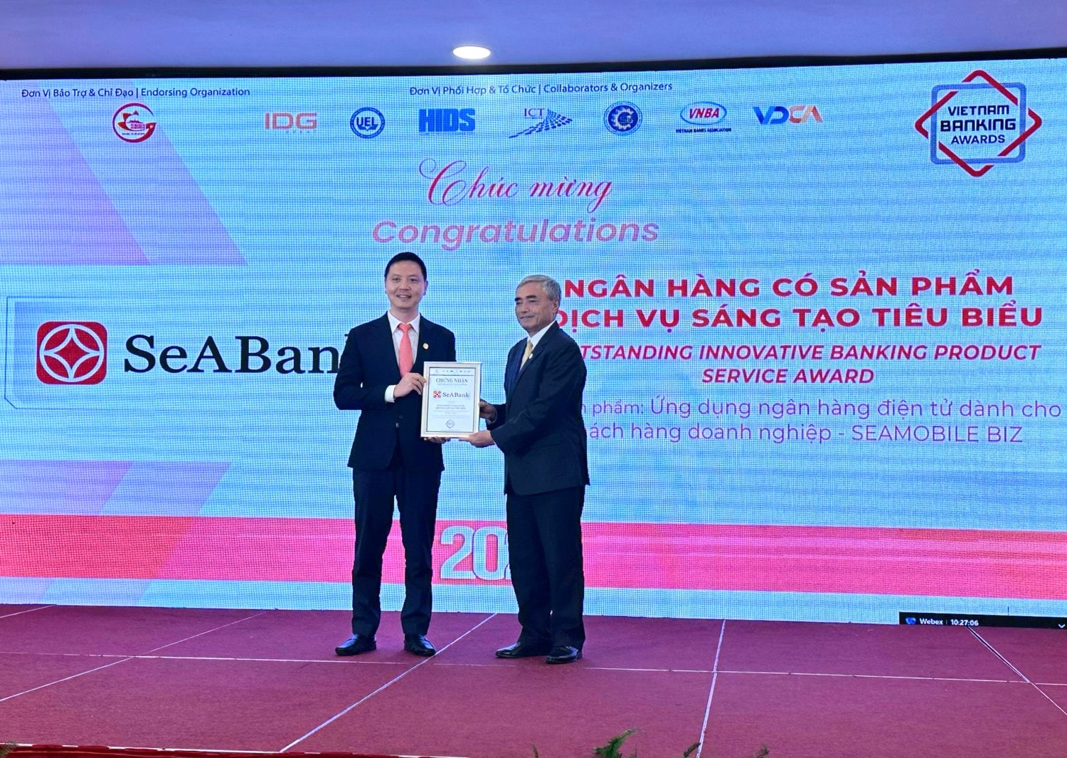 SeABank lần thứ 4 liên tiếp được vinh danh là Ngân hàng Việt Nam tiêu biểu -1
