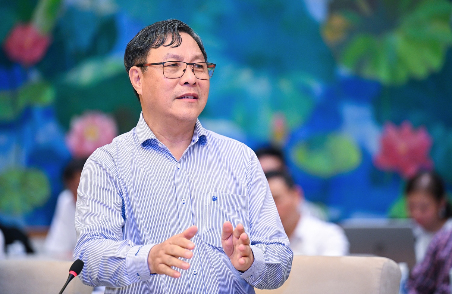Viện trưởng Viện Nghiên cứu Quy hoạch và Phát triển Đặng Huy Đông - Ảnh H.Ngọc