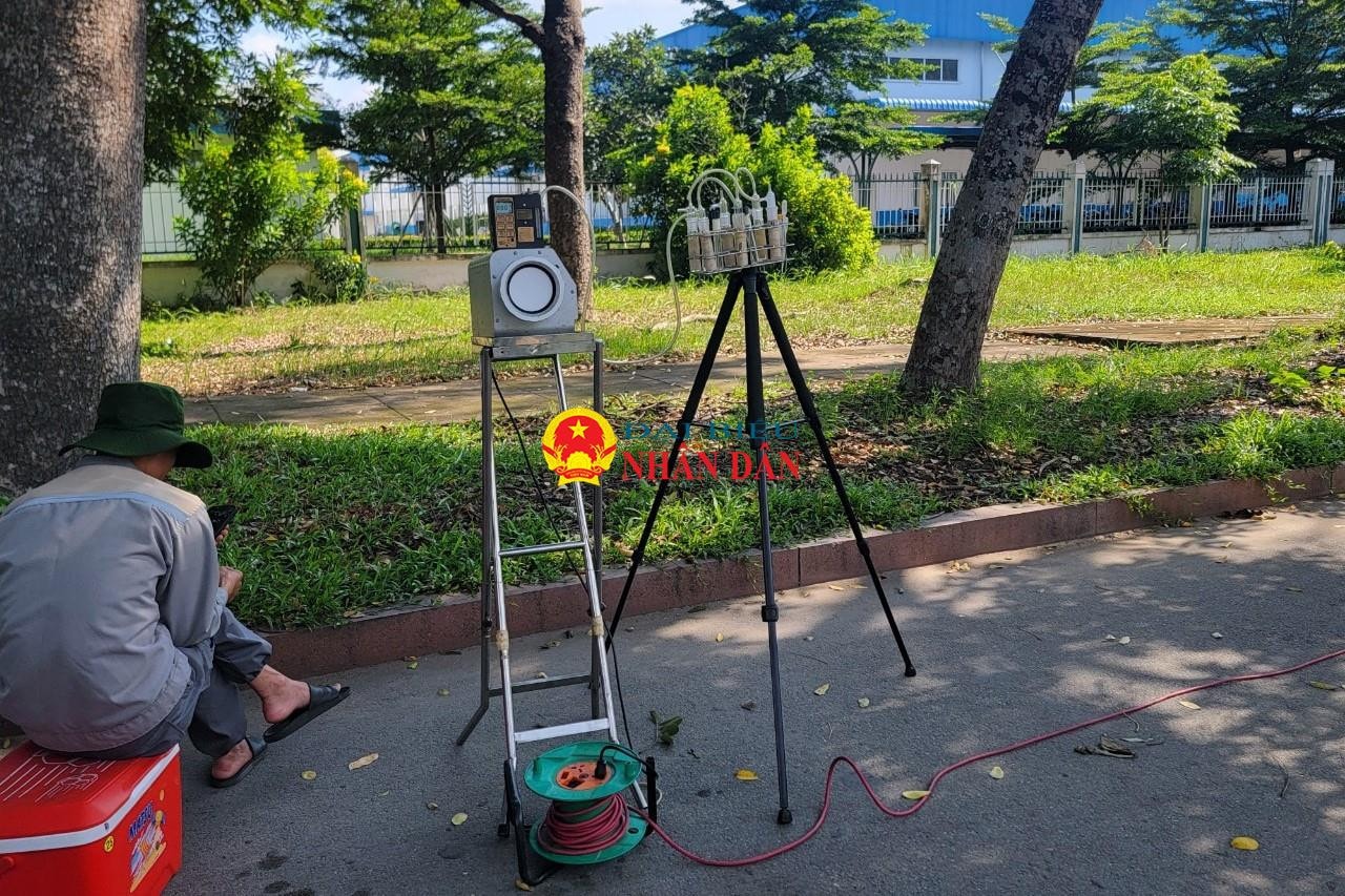 Long An: Chủ đầu tư Khu công nghiệp Nhựt Chánh xả nước thải chưa đạt chuẩn ra sông Vàm Cỏ Đông -0