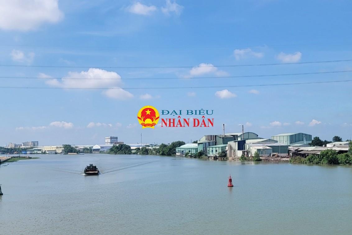 Long An: Chủ đầu tư Khu công nghiệp Nhựt Chánh xả nước thải chưa đạt chuẩn ra sông Vàm Cỏ Đông -0