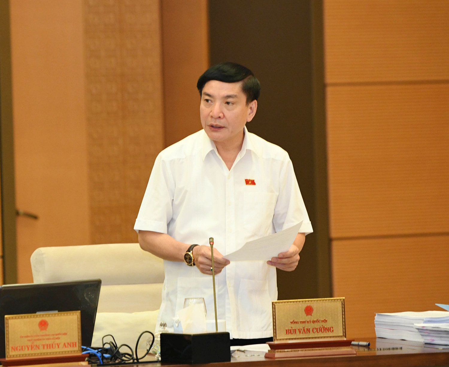 Chủ tịch Quốc hội Trần Thanh Mẫn: Hết sức cầu thị, lắng nghe, tháo gỡ những vướng mắc của thực tiễn -0
