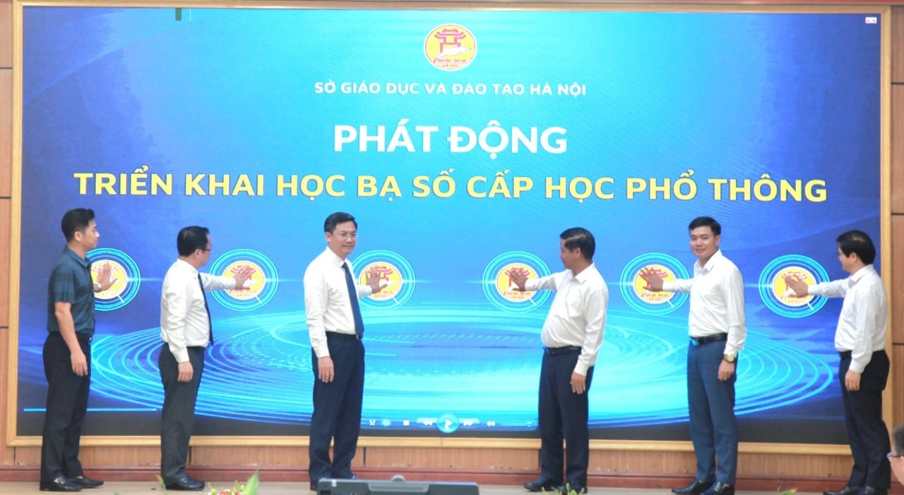 Triển khai học bạ số tại tất cả các trường phổ thông trên địa bàn thành phố Hà Nội -0