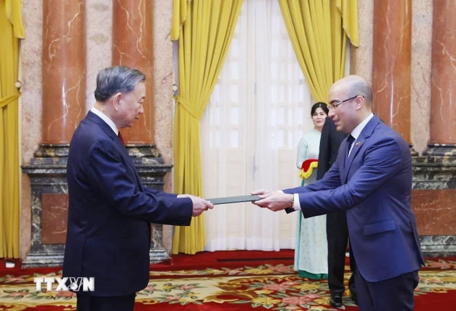 Tổng Bí thư, Chủ tịch nước Tô Lâm tiếp Đại sứ các nước trình Quốc thư -0
