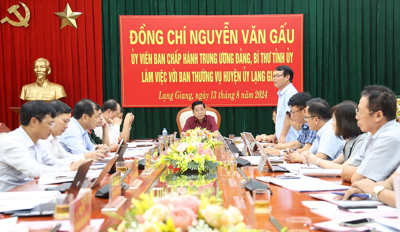 Huyện Lạng Giang (Bắc Giang): Tập trung thực hiện hoàn thành việc sáp nhập ĐVHC cấp xã giai đoạn 2023-2025 -0