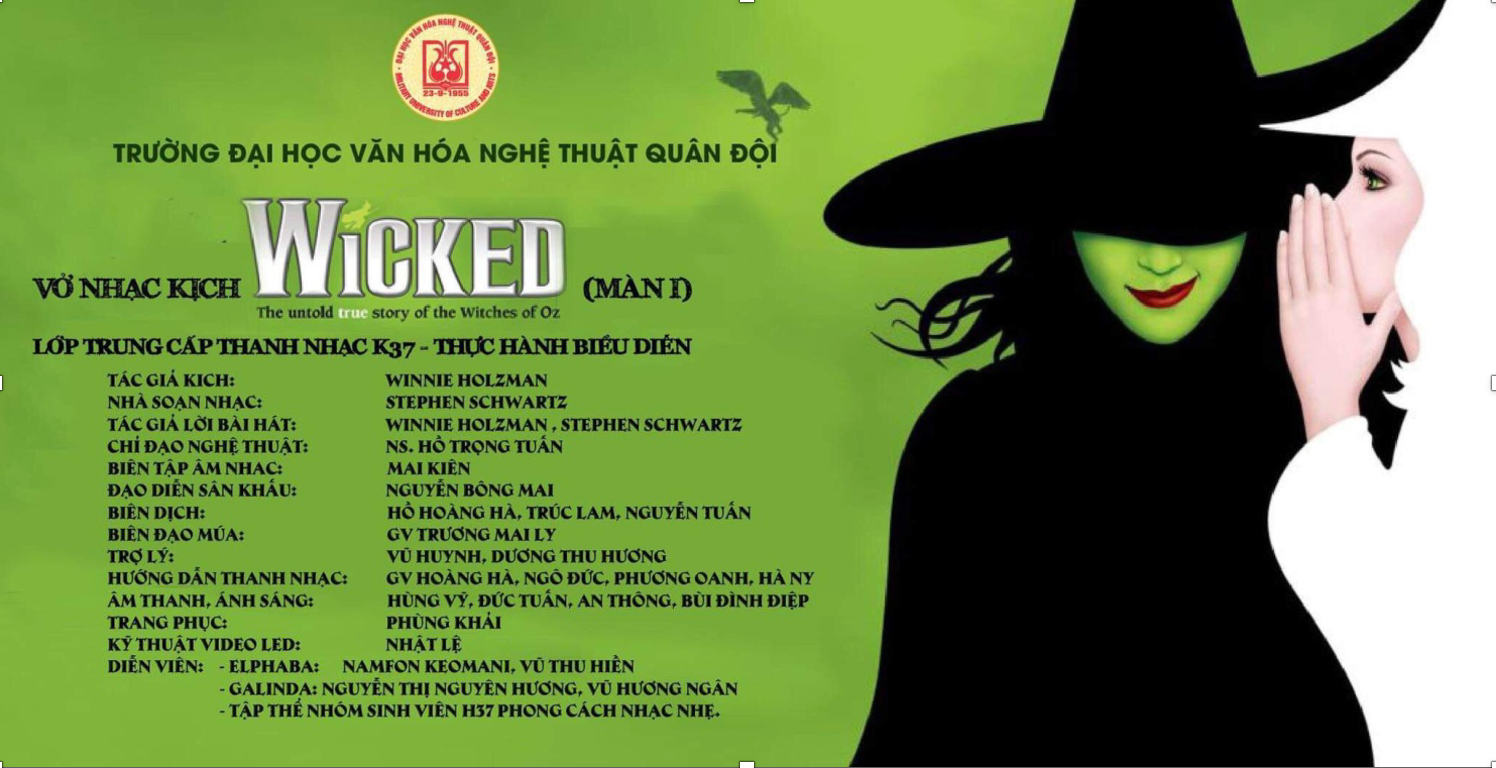 Trường đại học văn hóa nghệ thuật Quân đội với sân khấu nhạc kịch -0