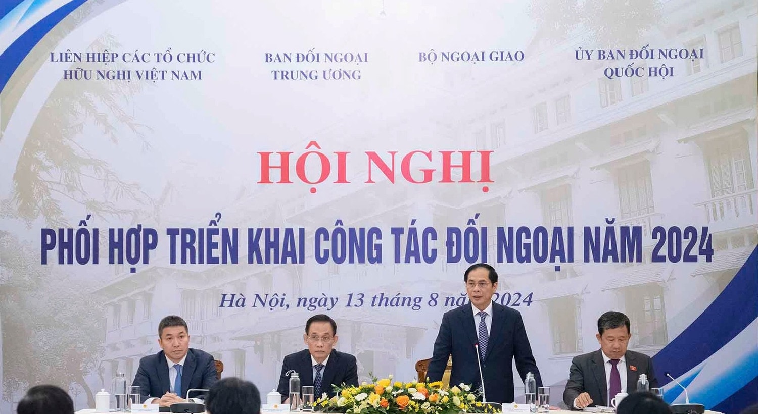 Hội nghị phối hợp triển khai công tác đối ngoại năm 2024 -0