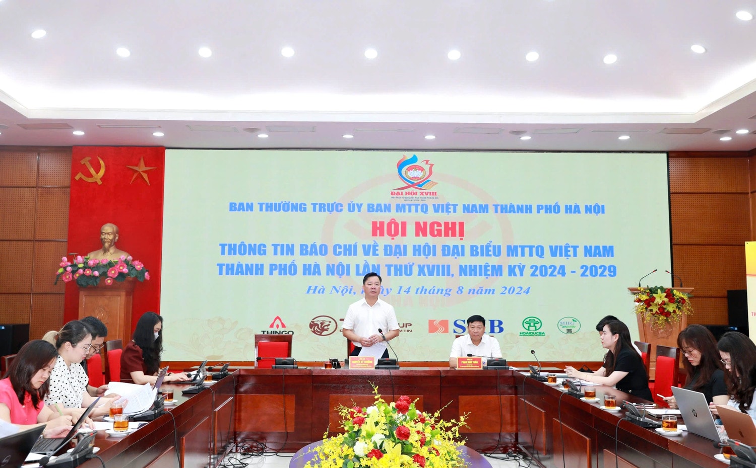 363 đại biểu chính thức dự Đại hội Mặt trận Tổ quốc TP. Hà Nội -0