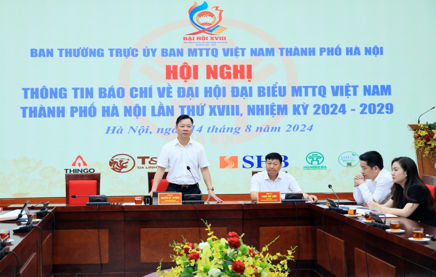 363 đại biểu chính thức dự Đại hội Mặt trận Tổ quốc TP. Hà Nội -0