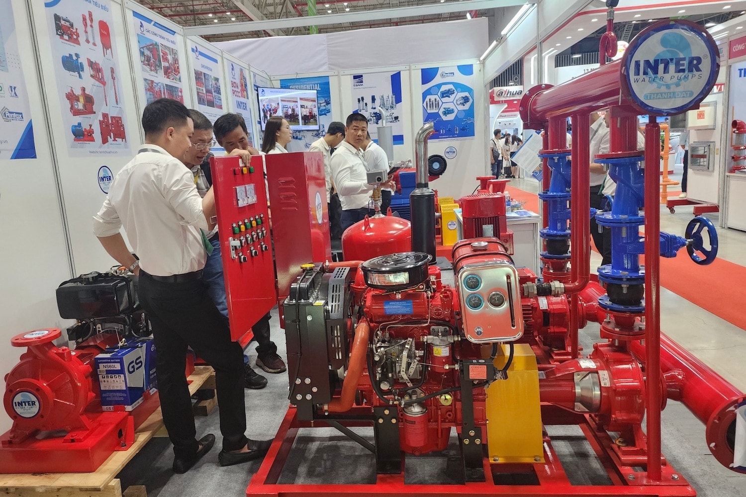 TP. Hồ Chí Minh: Hơn 500 gian hàng tham dự triển lãm quốc tế về phòng cháy, chữa cháy