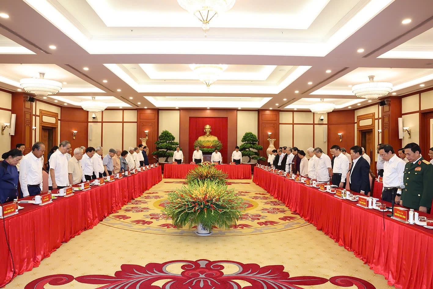 Tổng Bí thư, Chủ tịch nước Tô Lâm chủ trì Hội nghị gặp mặt các lãnh đạo, nguyên lãnh đạo Đảng, Nhà nước -0