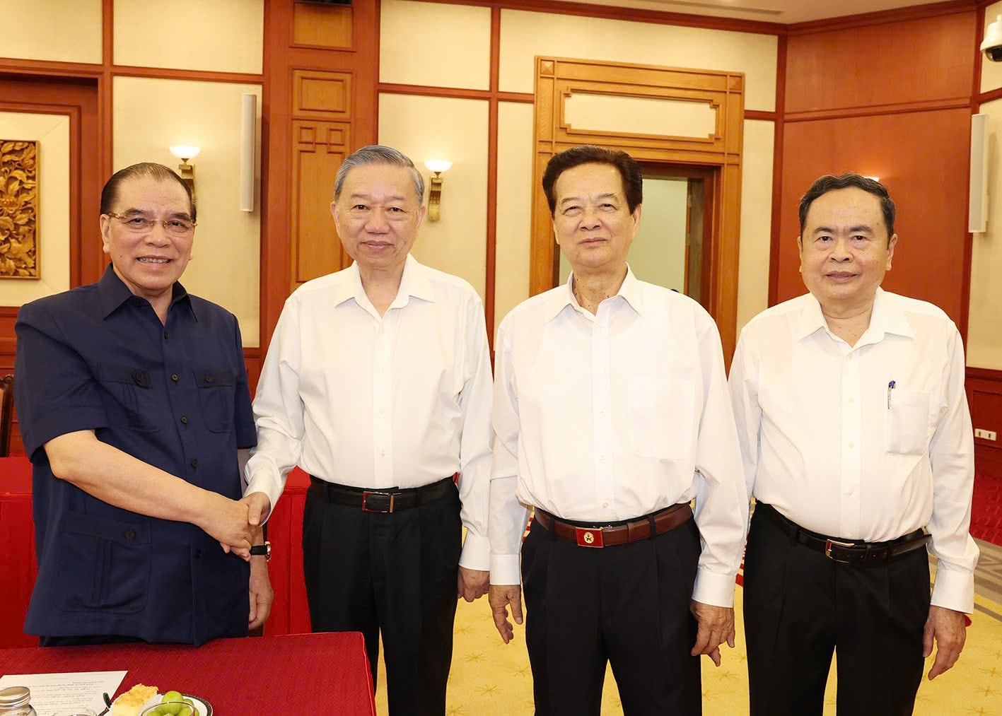 Tổng Bí thư, Chủ tịch nước Tô Lâm chủ trì Hội nghị gặp mặt các lãnh đạo, nguyên lãnh đạo Đảng, Nhà nước
