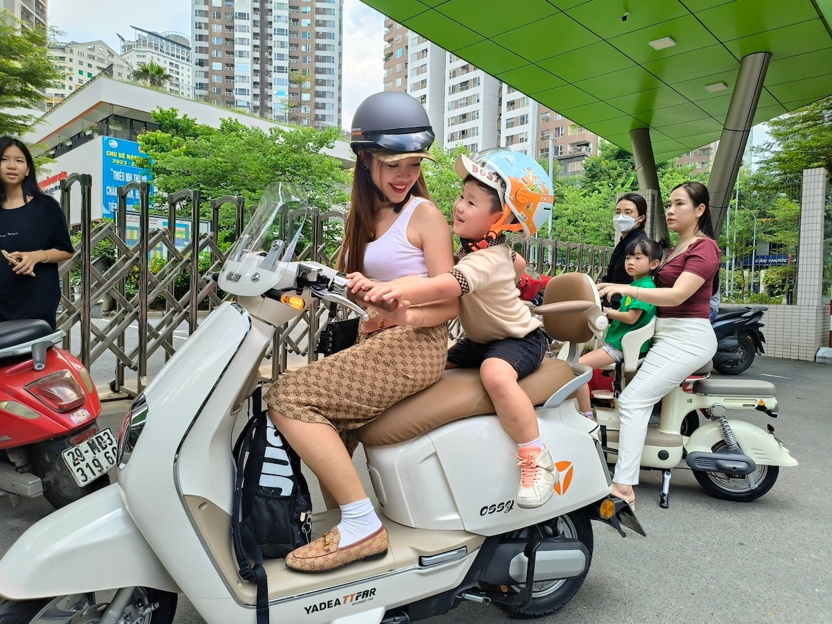 Xe điện hai bánh dần trở nên phổ biến nhờ tính an toàn cho trẻ nhỏ -0