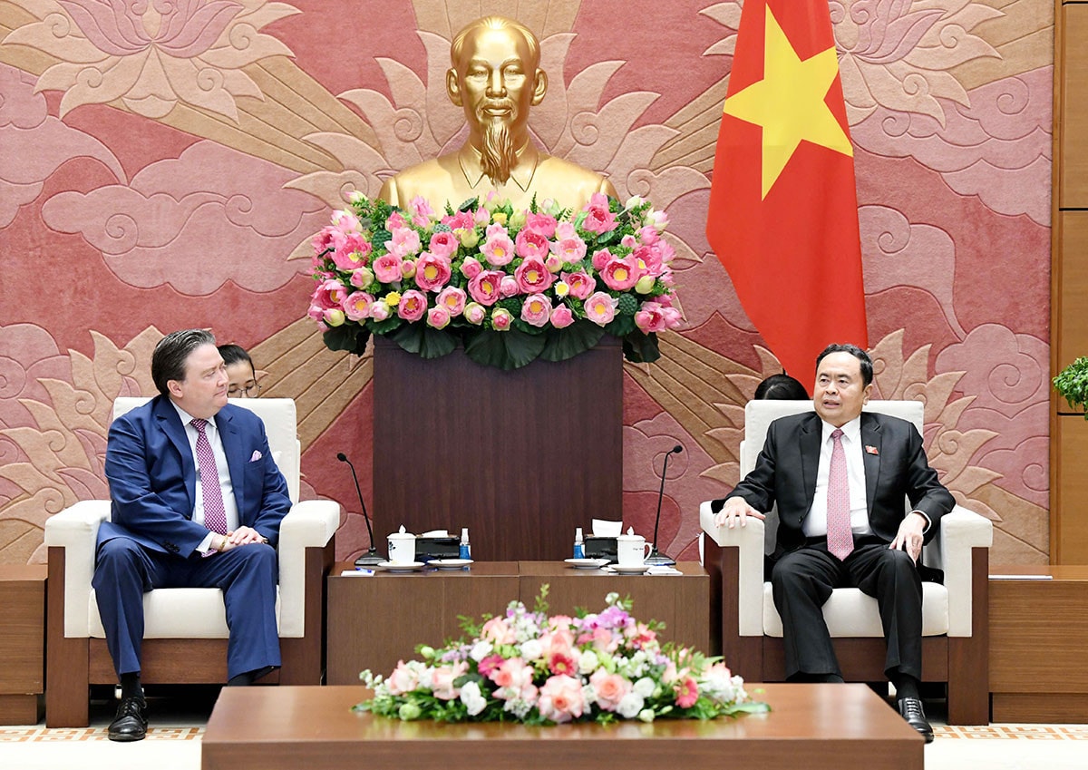 Chủ tịch Quốc hội Trần Thanh Mẫn tiếp Đại sứ Hoa Kỳ tại Việt Nam -1