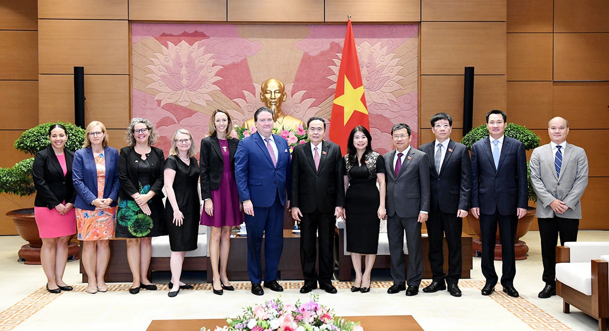Chủ tịch Quốc hội Trần Thanh Mẫn tiếp Đại sứ Hoa Kỳ tại Việt Nam -1