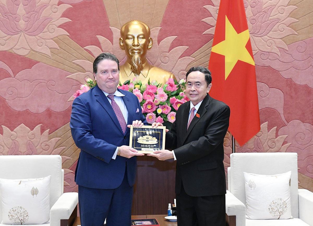 Chủ tịch Quốc hội Trần Thanh Mẫn tiếp Đại sứ Hoa Kỳ tại Việt Nam -0