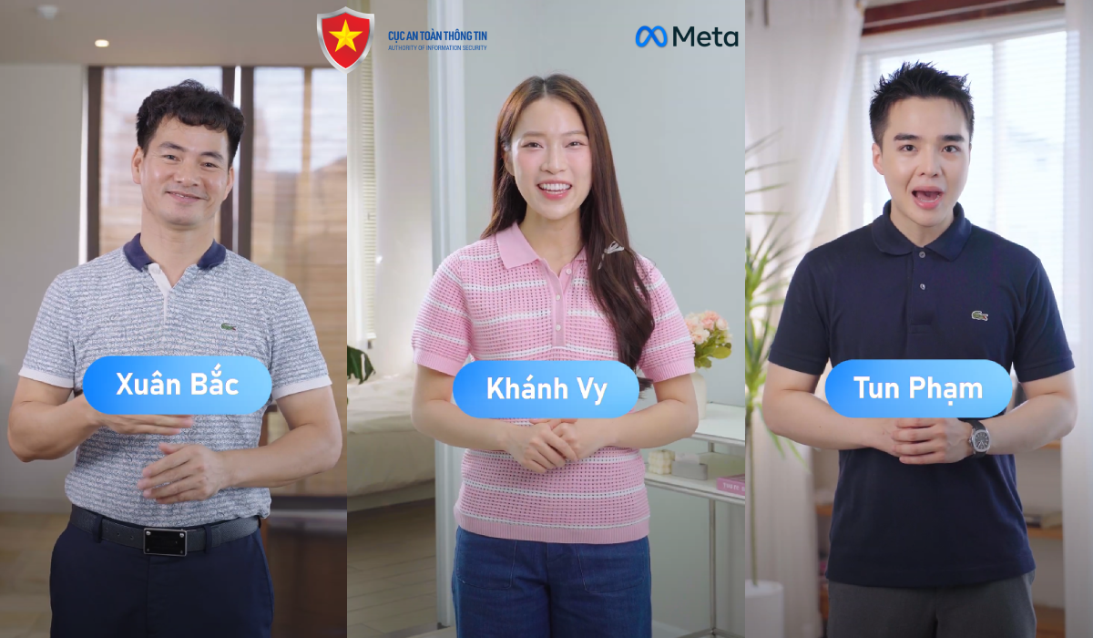 NSND Xuân Bắc, Khánh Vy, Tun Phạm cùng Cục An toàn thông tin lan tỏa cách nhận diện lừa đảo -0