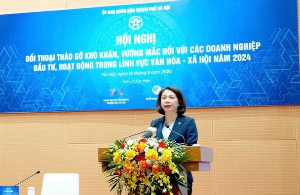 Hà Nội đối thoại, tháo gỡ khó khăn cho doanh nghiệp lĩnh vực văn hóa - xã hội -0
