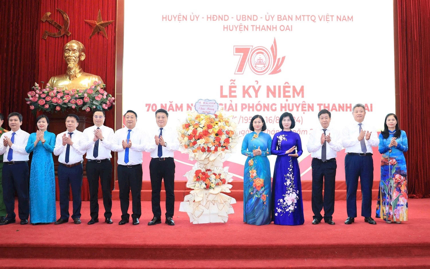 Phát huy truyền thống cách mạng, xây dựng huyện Thanh Oai (Hà Nội) ngày càng giàu đẹp, văn minh -0