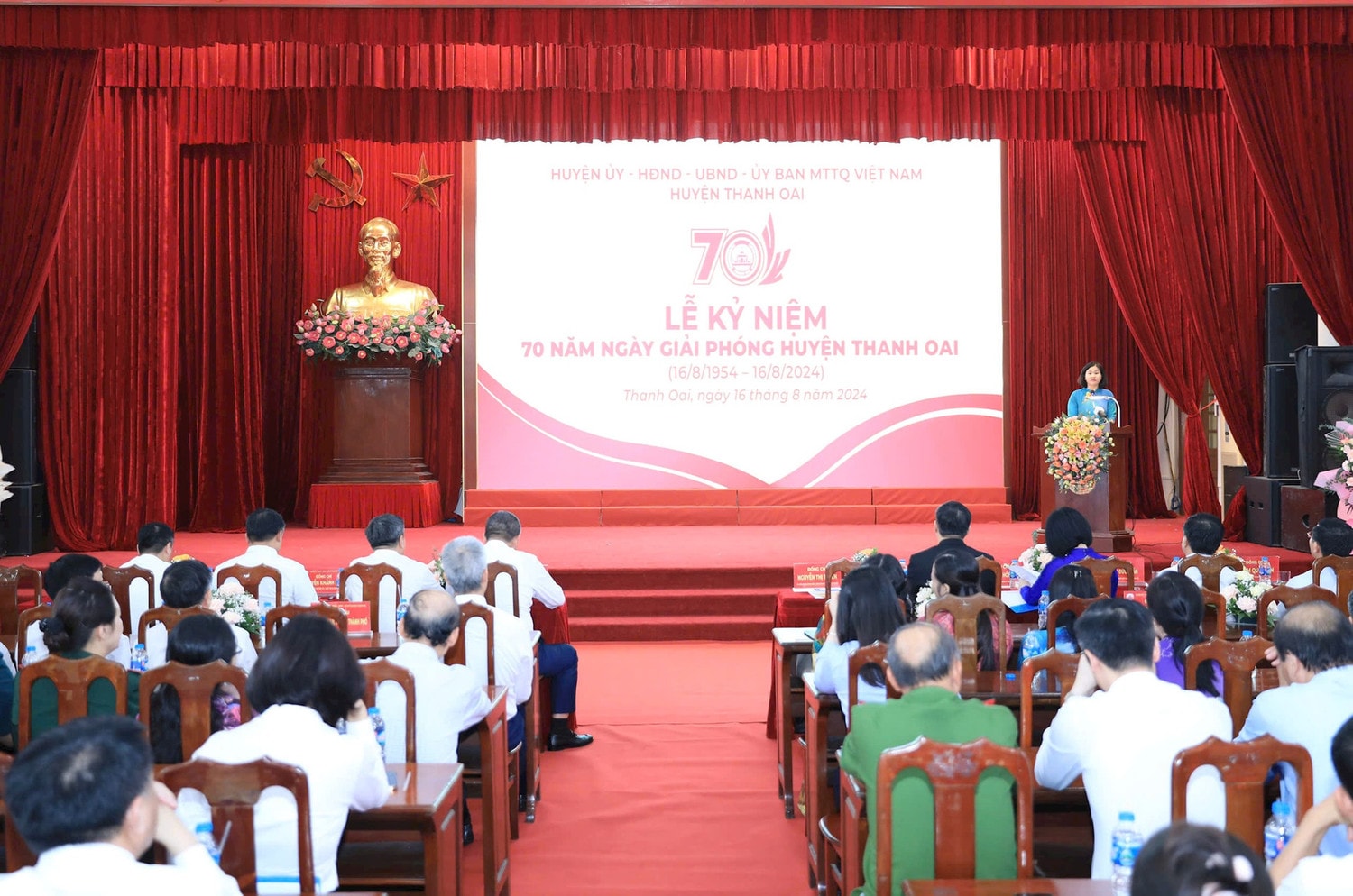 Phát huy truyền thống cách mạng, xây dựng huyện Thanh Oai (Hà Nội) ngày càng giàu đẹp, văn minh -0