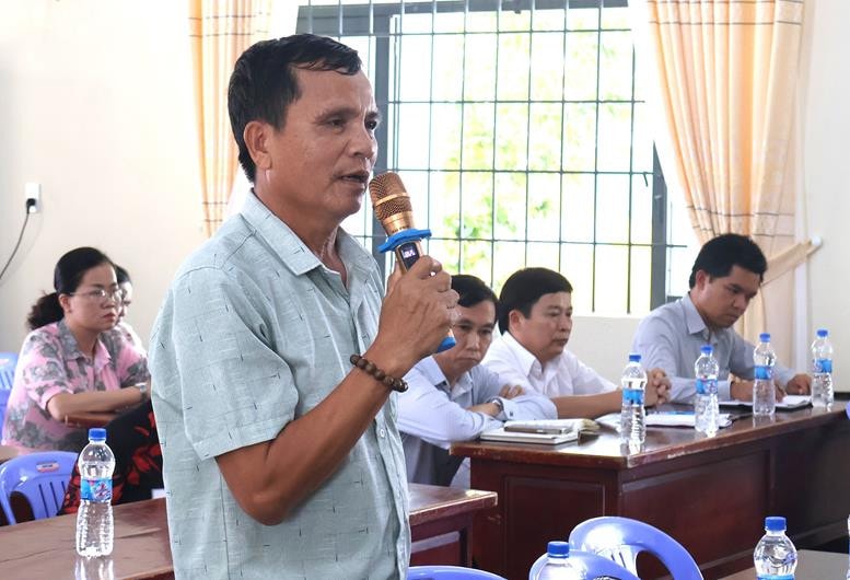 Cử tri kiến nghị nạo vét các tuyến mương thoát nước, sửa chữa tuyến đường địa phương -0