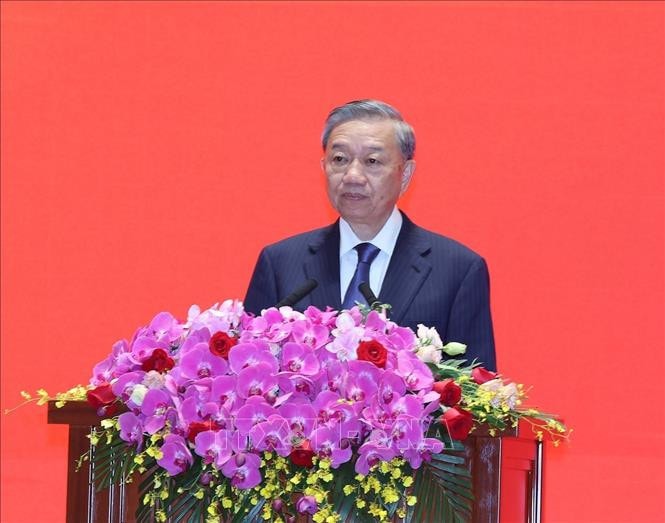 Tổng Bí thư, Chủ tịch nước Tô Lâm gặp gỡ đại diện nhân sĩ hữu nghị Trung Quốc -0