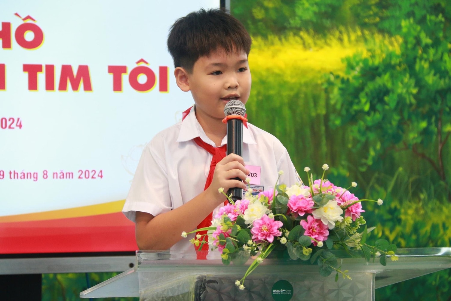 Trao giải cuộc thi “Bác Hồ trong trái tim tôi” -0