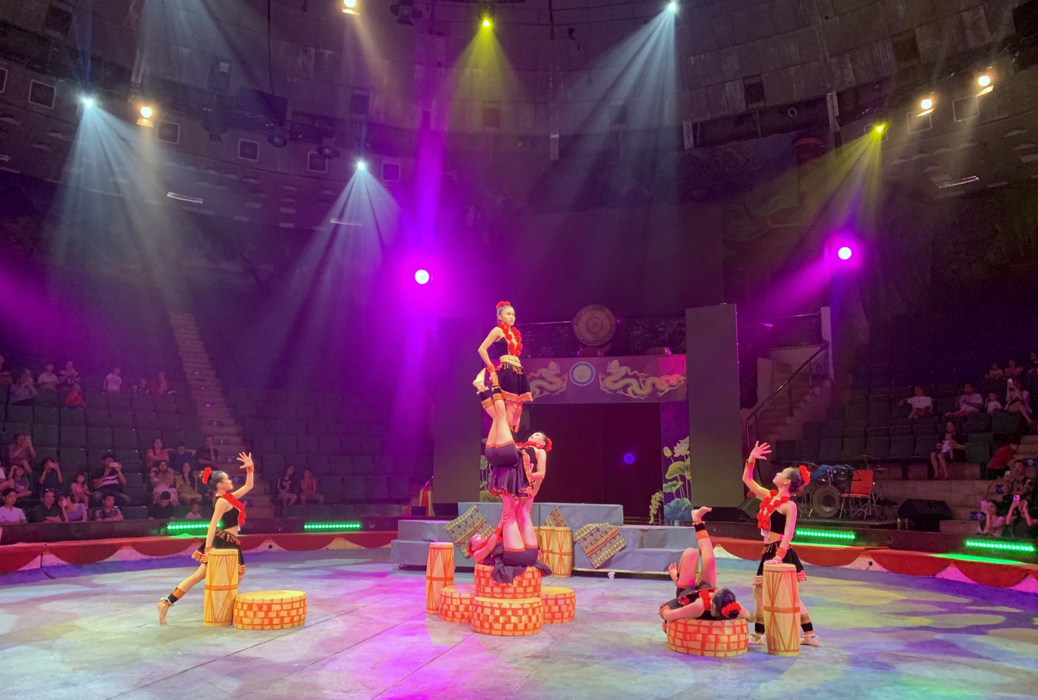 Đạp trống “Tiếng vọng miền sơn cước” giành giải Nhất Cuộc thi Tài năng xiếc toàn quốc 2024