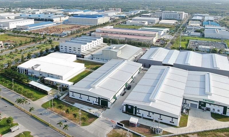 Bắc Giang chú trọng công tác bảo vệ môi trường trong các khu công nghiệp để phát triển bền vững. Ảnh: ITN
