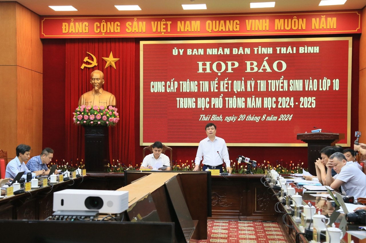 Thái Bình: 2.769 bài thi tự luận lớp lớp 10 bị sai điểm -0